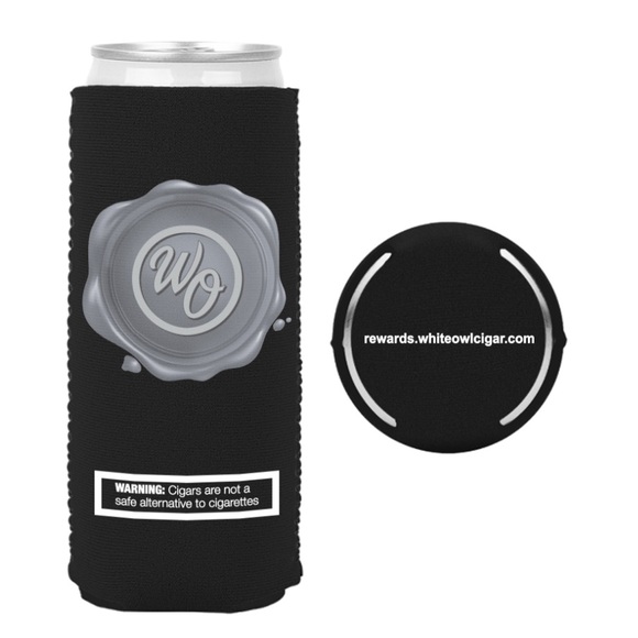 New White Owl Cigar Tips Slim Can Hugger Koozie - Picture 1 of 4